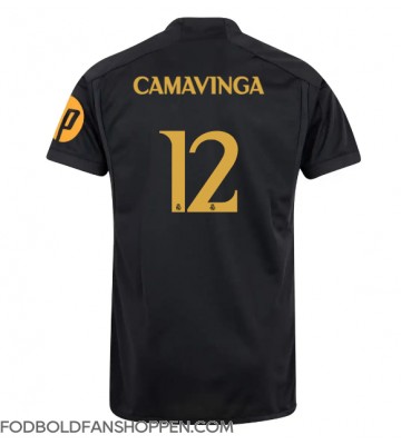 Real Madrid Eduardo Camavinga #12 Tredjetrøje 2023-24 Kortærmet